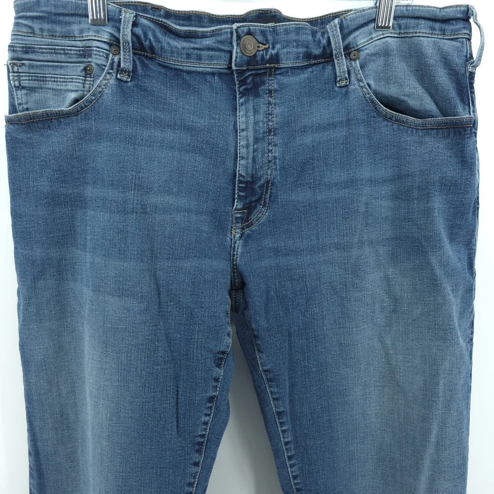 Mavi Zach Straight Leg Jeans‎ Mens 38x32 Blue Denim Cotton Blend Comfort Stretch